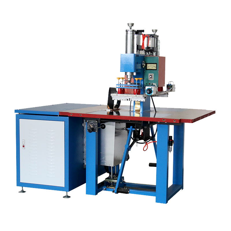 Double head high-frequency wave welding machine/PU leather lettering trademark embossing high-frequency machine