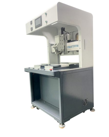 Desktop fully automatic nut embedding machine/plastic shell screw and nut automatic embedding machine