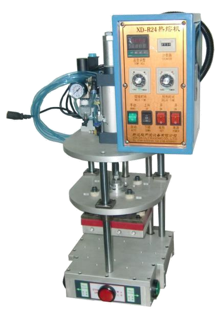 Sponge hot melt hot press welding machine/plastic leak nozzle PP packaging bag hot melt packaging welding machine