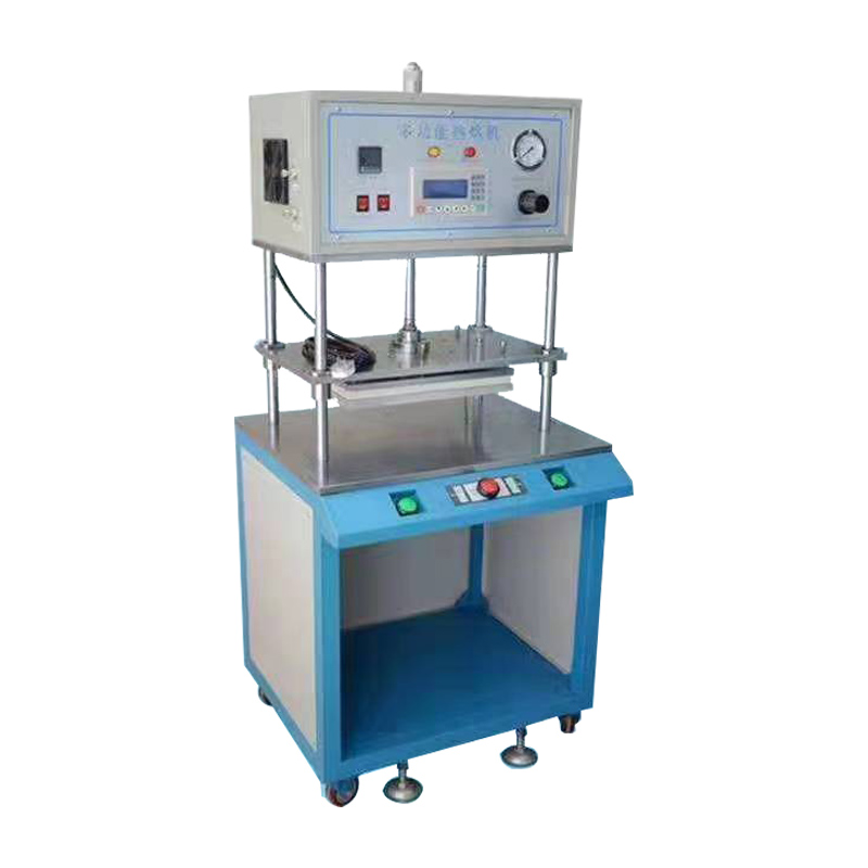 Multi functional hot melt machine for embedding plastic screws in electronic products