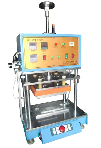 Packaging bag/plastic ring mouth hot melt pressure welding machine